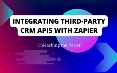 Unleashing the Power: Integrating Third-Party CRM APIs with Zapier – A No-Code Approach