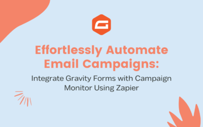 Effortlessly Automate Email Campaigns: Integrate Gravity Forms with Campaign Monitor Using Zapier